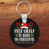 Meest waarschijnlijk om te werken aan Christmas Fa Sleutelhanger (Voorkant)