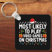 Meest waarschijnlijk om videogames te spelen op ke sleutelhanger (Voorkant)