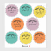 Meest waarschijnlijk sticker (Vel)