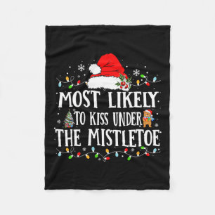 Meest waarschijnlijk voor kerst bijpassende famili fleece deken