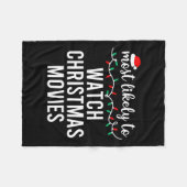 Meest waarschijnlijk voor kerst bijpassende famili fleece deken (Voorkant (Horizontaal))