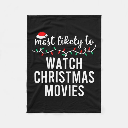 Meest waarschijnlijk voor kerst bijpassende famili fleece deken (Voorkant)