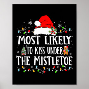Meest waarschijnlijk voor kerst bijpassende famili poster