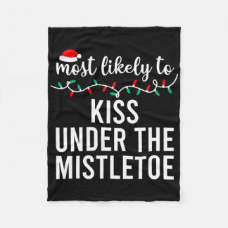 Meest waarschijnlijk voor Kerst Shirt bijpassende Fleece Deken