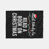 Meest waarschijnlijk voor Kerst Shirt bijpassende Fleece Deken (Voorkant (Horizontaal))