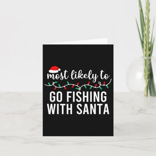 Meest waarschijnlijk voor Kerst Shirt bijpassende Kaart (Voorkant)