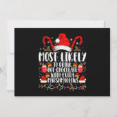 Meest Waarschijnlijk Warme Chocolade Marshmallows  Kaart (Voorkant)