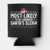 Meest waarschijnlijk zijn ingenieur Santas Santas Blikjeskoeler (Voorkant)