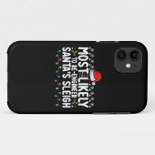 Meest waarschijnlijk zijn ingenieur Santas Santas  Case-Mate iPhone Case (Achterkant (horizontaal))