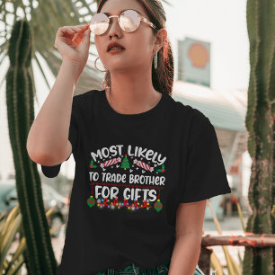Meest waarschijnlijke aan handelsbroer voor grappi t-shirt