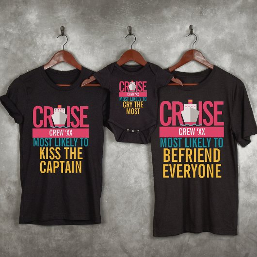 Meest waarschijnlijke aanpassing aan Custom Cruise T-shirt