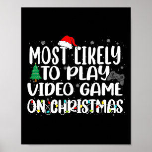 Meest waarschijnlijke afspelen van videospelfamili poster