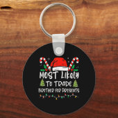 Meest waarschijnlijke handel in broer voor Cadeaus Sleutelhanger (Voorkant)