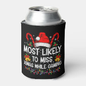 Meest waarschijnlijke kans dat u met Kerstmis gaat Blikjeskoeler (Blikje Voorkant)