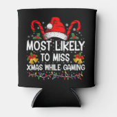 Meest waarschijnlijke kans dat u met Kerstmis gaat Blikjeskoeler (Voorkant)