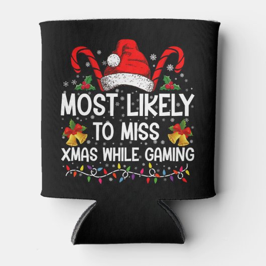 Meest waarschijnlijke kans dat u met Kerstmis gaat Blikjeskoeler (Voorkant)