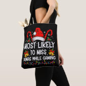 Meest waarschijnlijke kans dat u met Kerstmis gaat Tote Bag (Dichtbij)