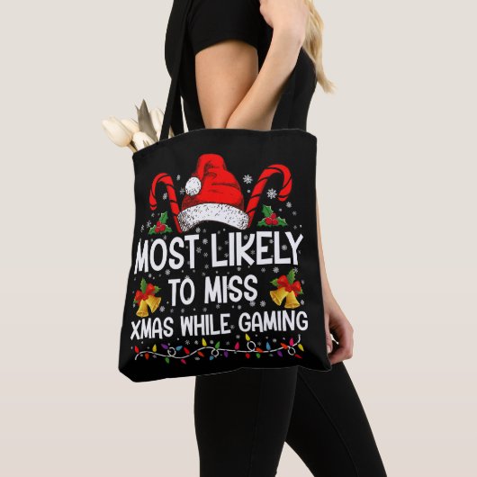 Meest waarschijnlijke kans dat u met Kerstmis gaat Tote Bag (Dichtbij)