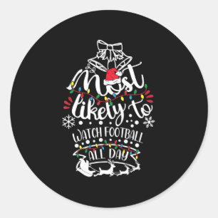 Meest waarschijnlijke kerstcadeautjes Football de Ronde Sticker