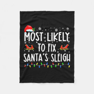 Meest waarschijnlijke kerstgeloven dat je de kerst fleece deken