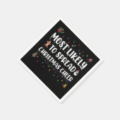 Meest waarschijnlijke uitbreiding van kerstfeestda servet (Hoek)