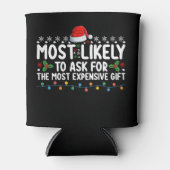 Meest waarschijnlijke vraag naar de duurste cadeau blikjeskoeler (Voorkant)