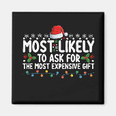 Meest waarschijnlijke vraag naar de duurste cadeau magneet (Voorkant)