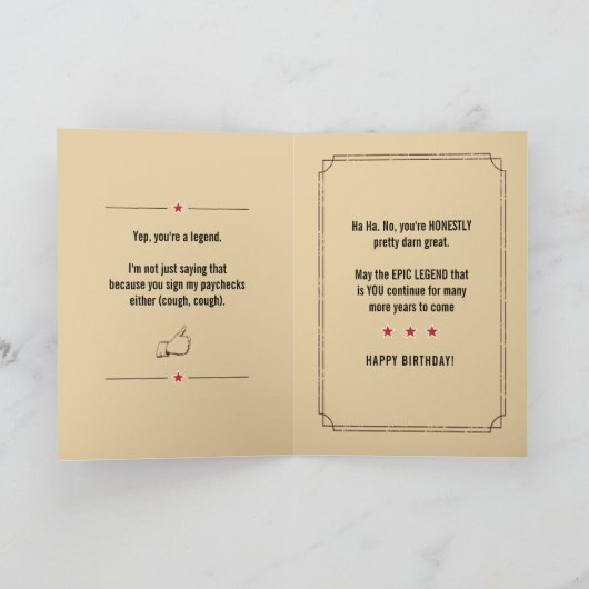 Meest wetende instantie van alle tijd kaart (Binnen)