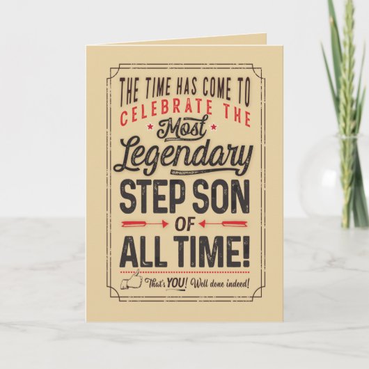 Meest wetende schoonzoon van de Kaart van de Tijd (Voorkant)