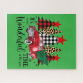 "Meest wonderbaarlijke tijd" Kerstpuzzel Legpuzzel (Horizontaal)