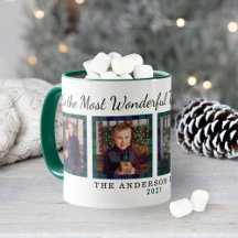 Meest wonderbaarlijke tijd tartan foto Kerstmis