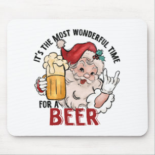 Meest wonderbaarlijke tijd voor een biertje muismat