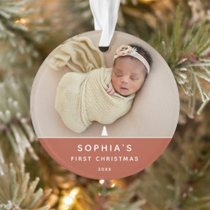 Meest Wonderevolle Tijd Baby's Eerste Kerstmis Acr Ornament