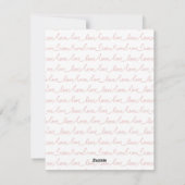 Meest Wonderful Time of the Year Red Script Foto Feestdagenkaart (Achterkant)