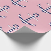 Meestal ankerpatroon cadeaupapier (Hoek)