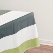 Meestal blote regenboog grote horizontale strepen tafelkleed (Voorbeeld)