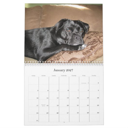 Meestal Bo Kalender (Jan 2027)