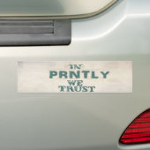 Meestal Bumpersticker (Op auto)