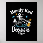 Meestal D-beslissingen Egypte Spring Break  Poster (Voorkant)