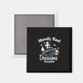 Meestal D Beslissingen Memphis Spring Break Magneet (Voorkant / Achterkant)