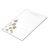 Meestal een moderne ventilatorontwerper notitieblok (Schuin)