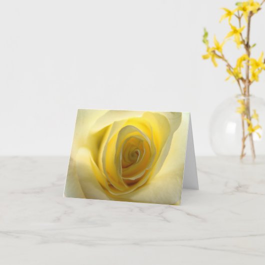 Meestal gecentreerd kaart (Gele Bloem)