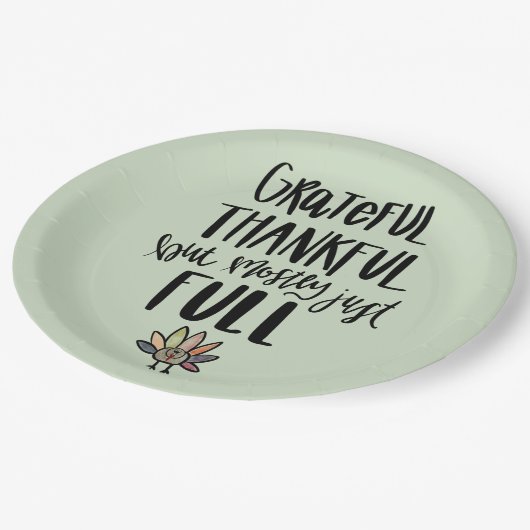 Meestal gewoon volledig Thanksgiving Bord (Gekanteld)