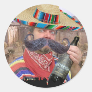 Meestal Harmless Mexican Bandito Sticker