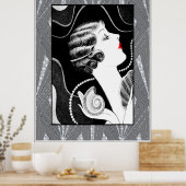 Meestal Lady 1920 Poster (Keuken)