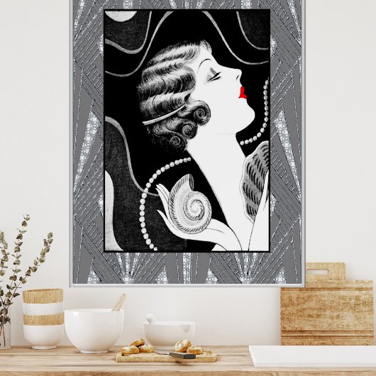 Meestal Lady 1920 Poster (Keuken)