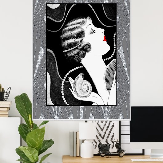 Meestal Lady 1920 Poster (Thuiskantoor)