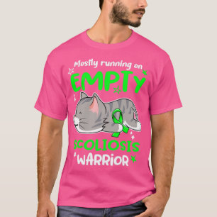 Meestal lopen op Lege Scoliosis Warrior T-shirt