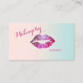 Meestal moderne professionele lippen visitekaartje (Voorkant)