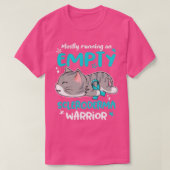 Meestal op Empty Scleroderma Warrior T-shirt (Design voorkant)